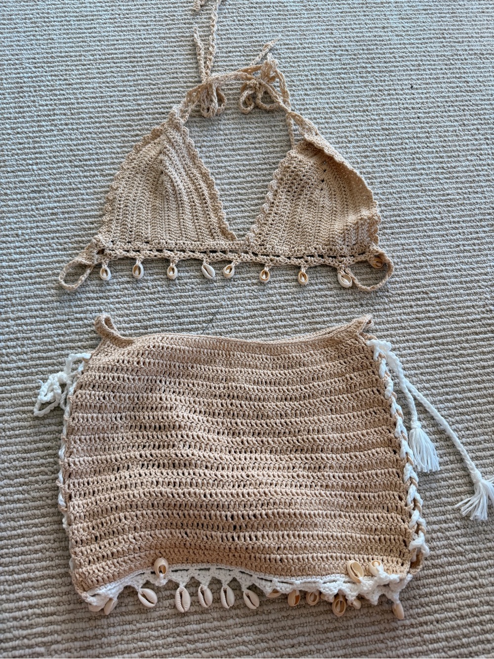 seashell beach outfit